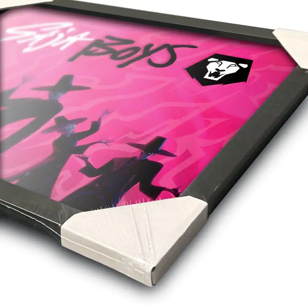 KPop Demon Hunters Kolekcijski print uokvireni poster Saja Boys Idol fotografija proizvoda