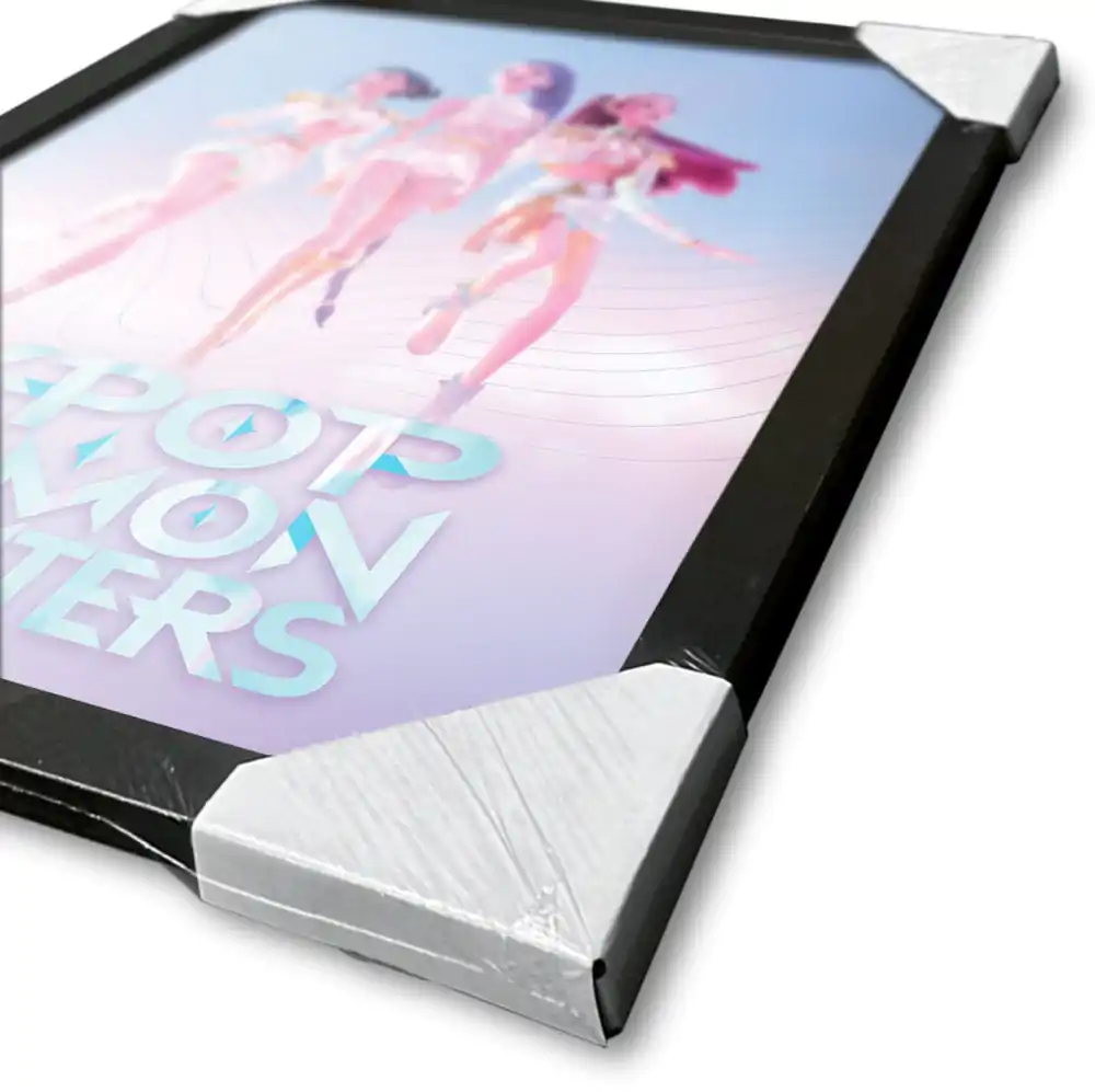 KPop Demon Hunters kolekcionarski otisnuti uokvireni plakat Trio fotografija proizvoda