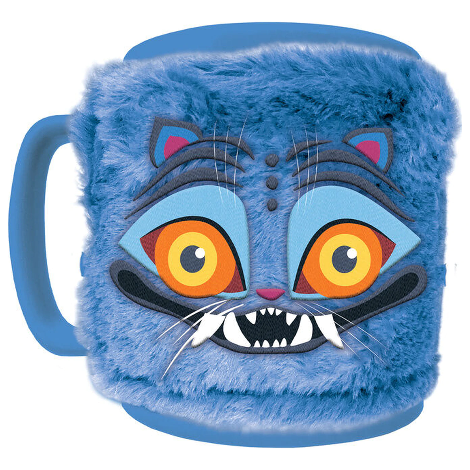 KPop Demon Hunters Derpy šalica s plišanom navlakom medvjedićem 440 ml fotografija proizvoda