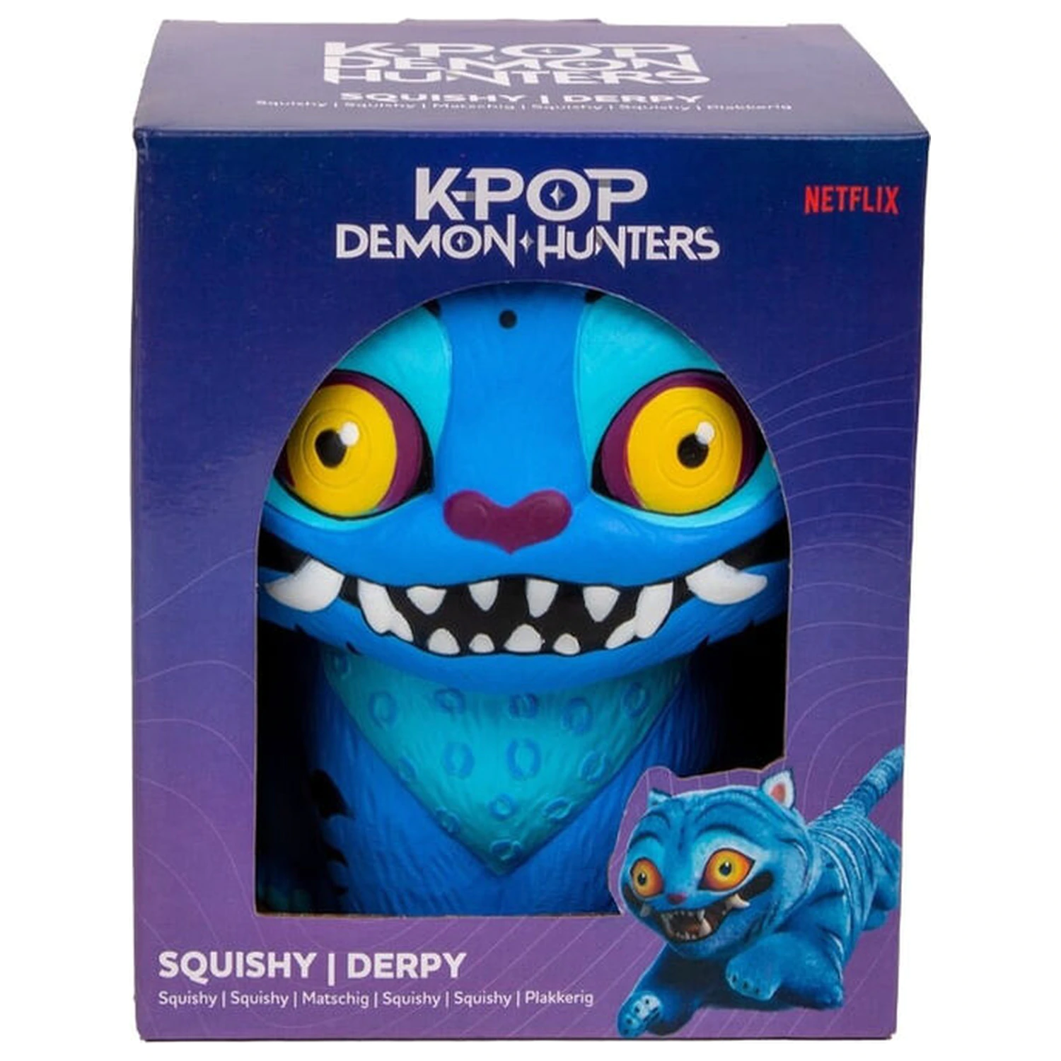 KPop Demon Hunters Derpy Squishy figure fotografija proizvoda
