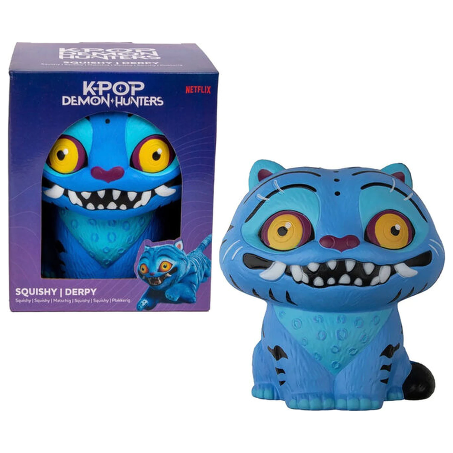 KPop Demon Hunters Derpy Squishy figure fotografija proizvoda