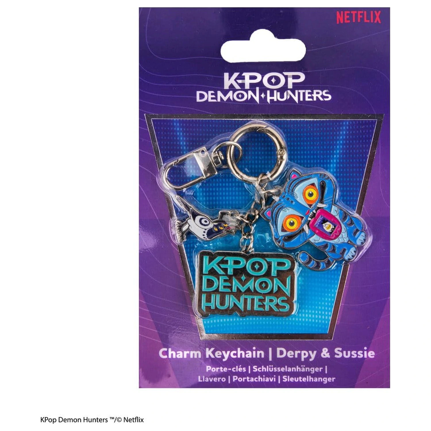 KPop Demon Hunters Charm privjesak za ključeve Derpy & Sussie fotografija proizvoda