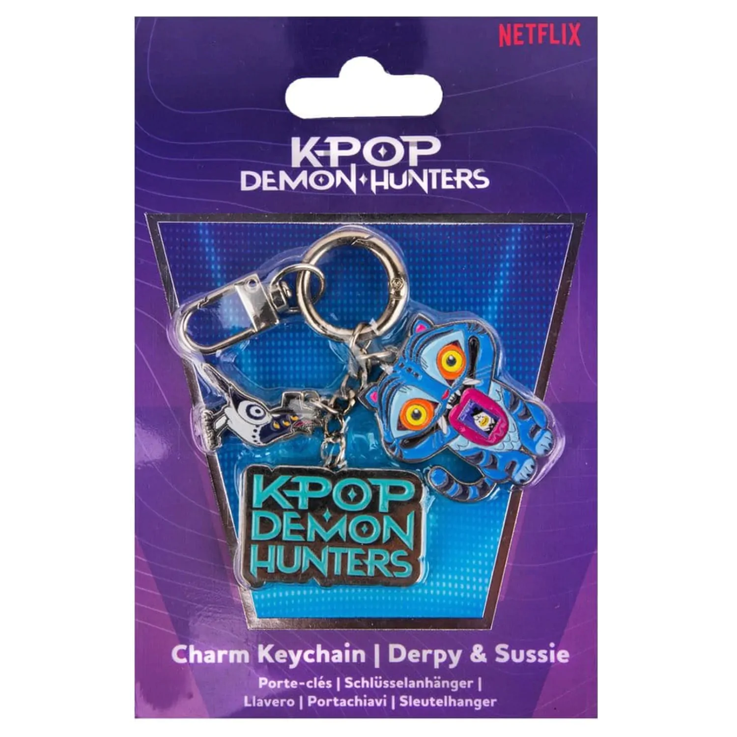 KPop Demon Hunters Charm privjesak za ključeve Derpy & Sussie fotografija proizvoda