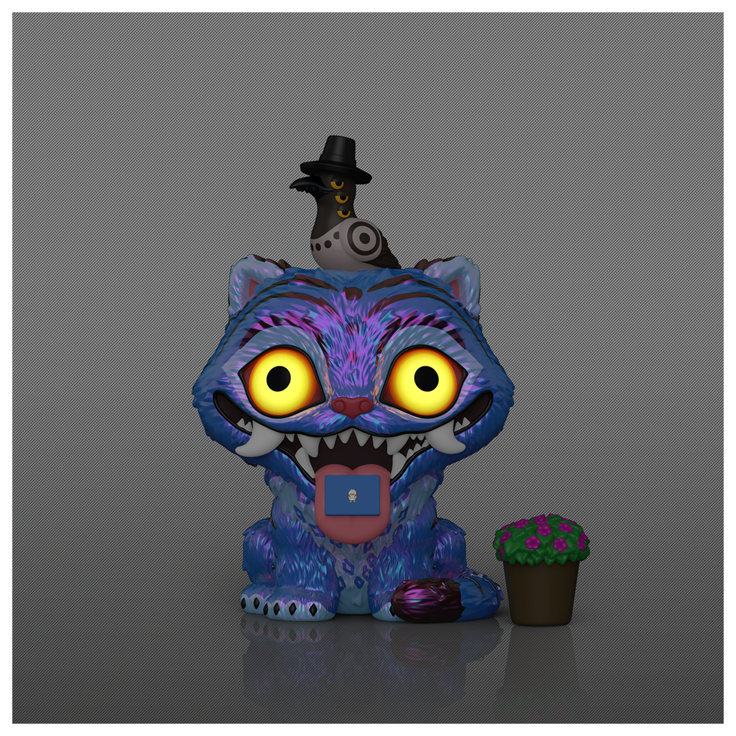 KPop Demon Hunters Funko POP! Animation vinilna figura Tiger w/Bird 9 cm fotografija proizvoda