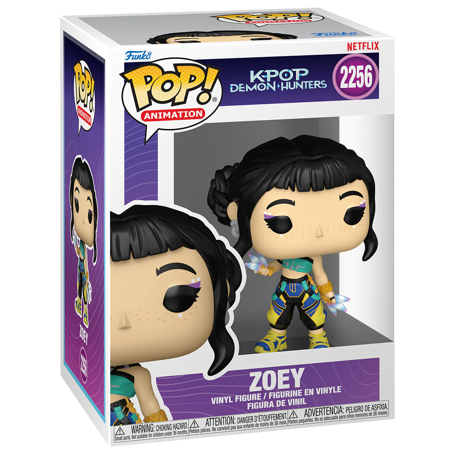 KPop Demon Hunters Funko POP! Animation vinilna figura Zoey 9 cm fotografija proizvoda