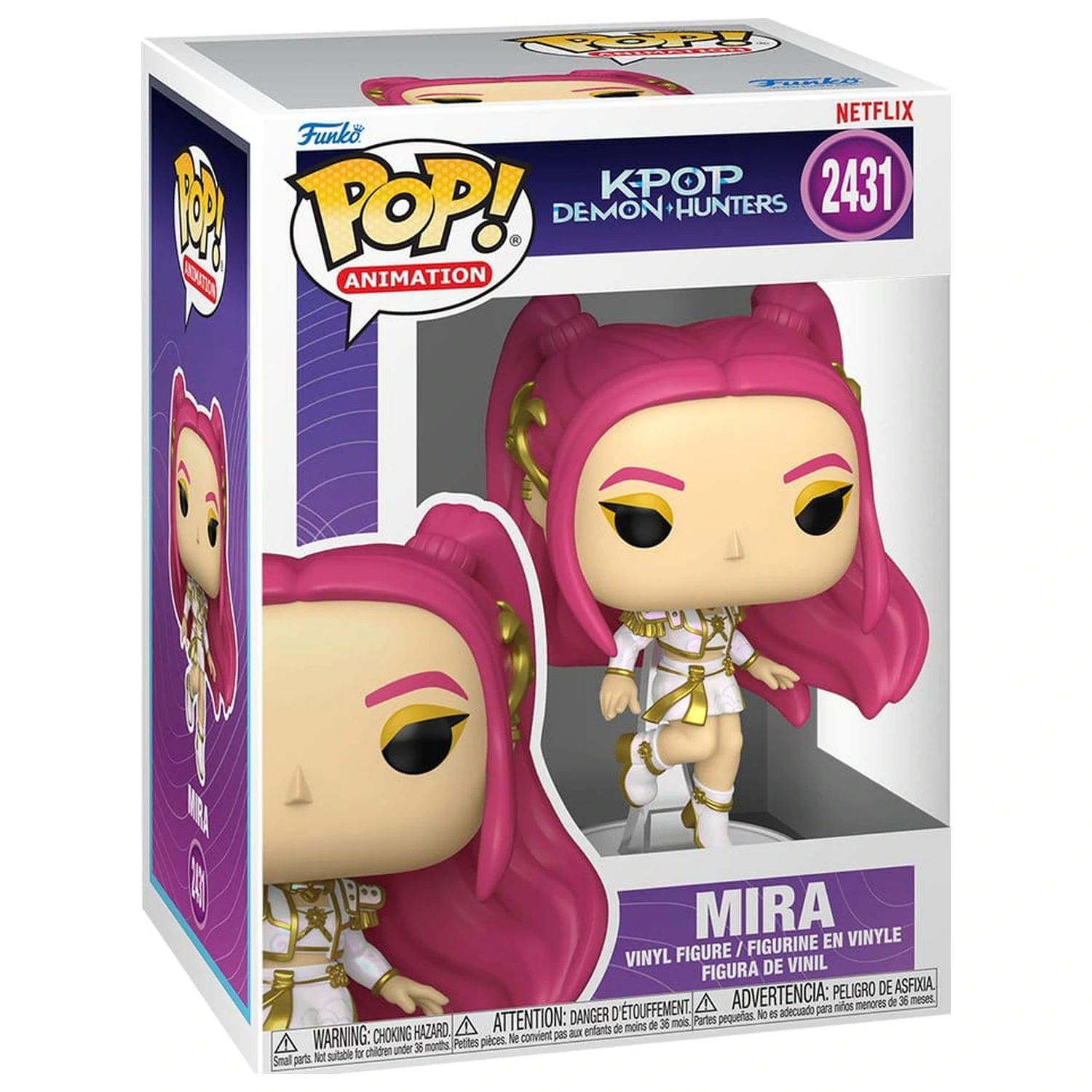 KPop Demon Hunters Funko POP! Animation vinilna figura Mira 9 cm fotografija proizvoda
