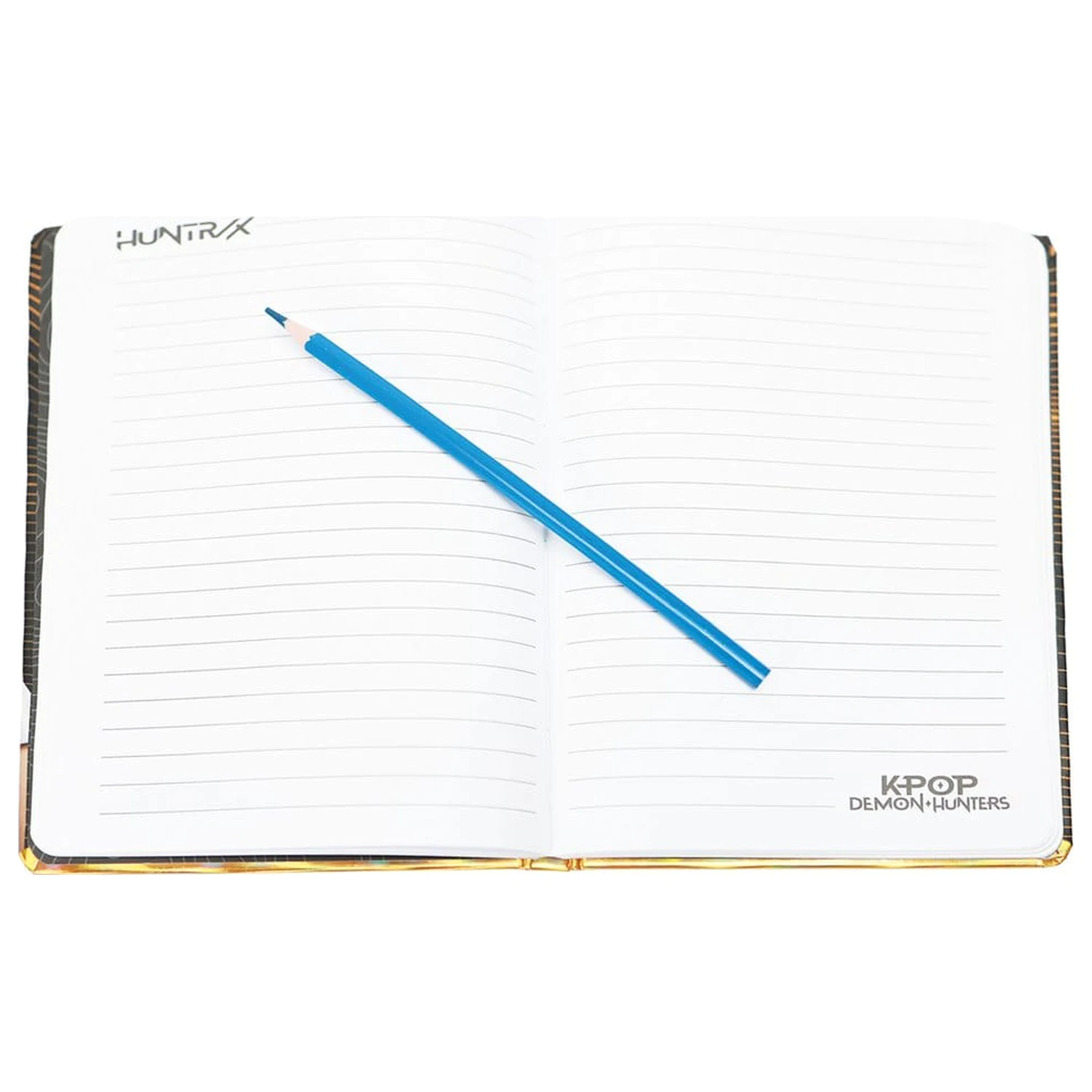 KPop Demon Hunters A5 Bilježnica Zlatna fotografija proizvoda