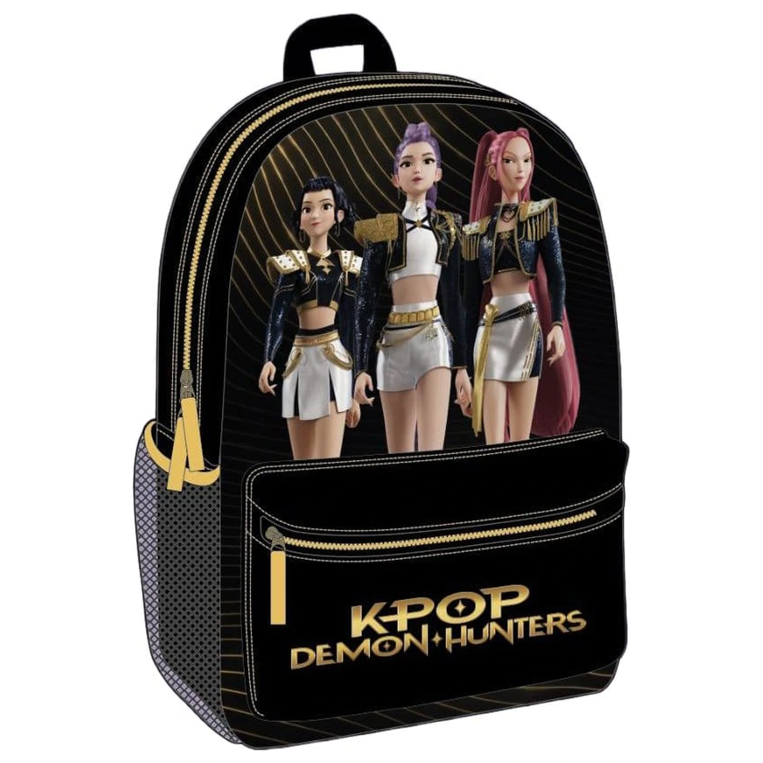 KPop Demon Hunters Džepni ruksak Zlatni fotografija proizvoda