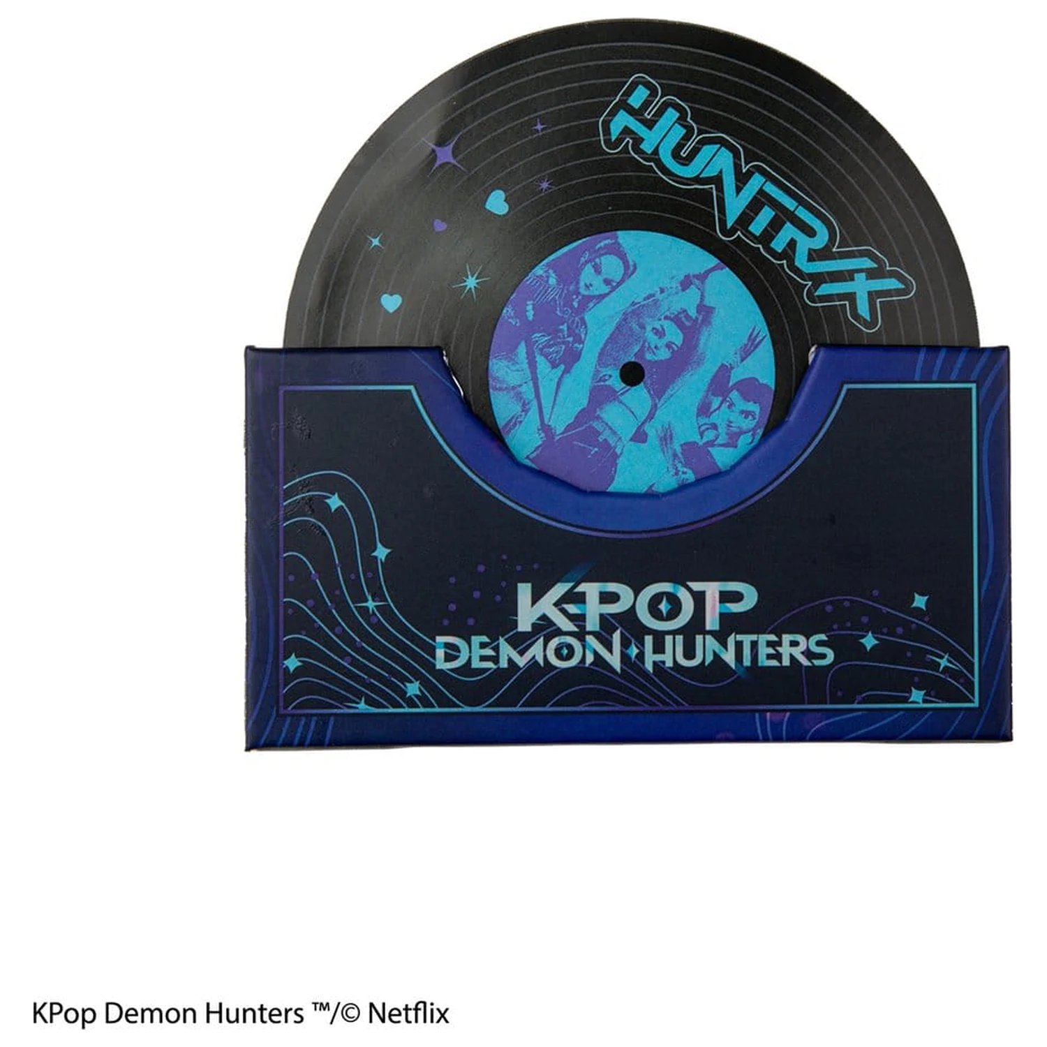 KPop Demon Hunters Set od 4 podmetača Hunters & Demons Soundtrack fotografija proizvoda