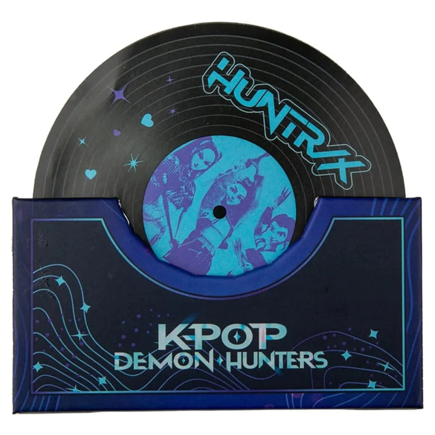 KPop Demon Hunters Set od 4 podmetača Hunters & Demons Soundtrack fotografija proizvoda