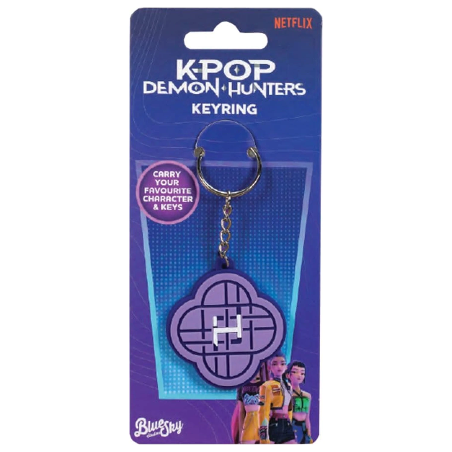 KPop Demon Hunters 2D privjesak za ključeve Huntr/x fotografija proizvoda