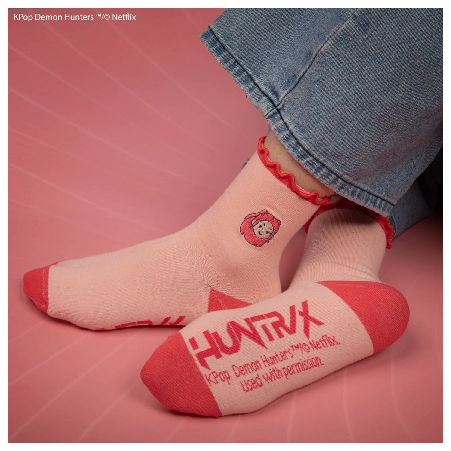 KPop Demon Hunters Set od 3 čarape HUNTR/X fotografija proizvoda