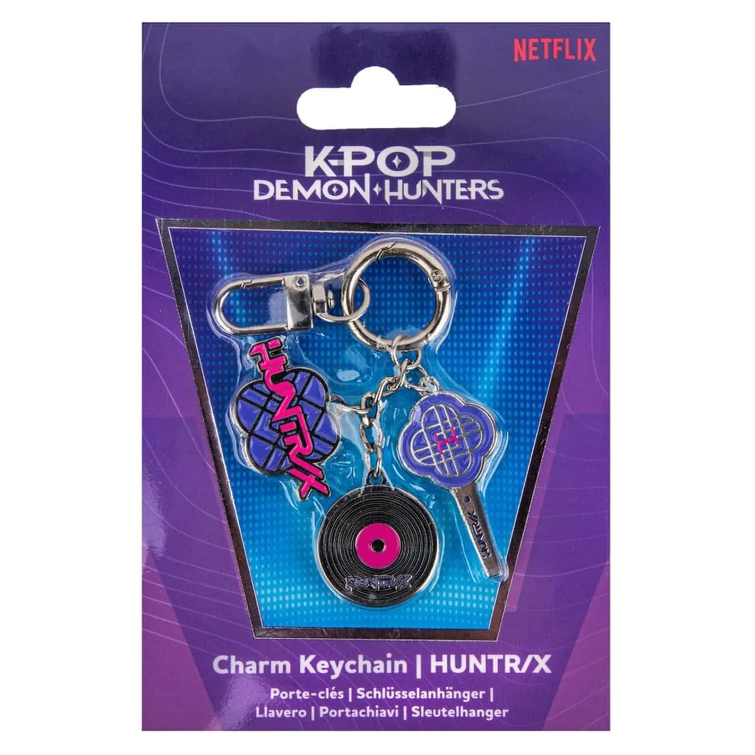 KPop Demon Hunters privjesak za ključeve s privjeskom HUNTR/X fotografija proizvoda