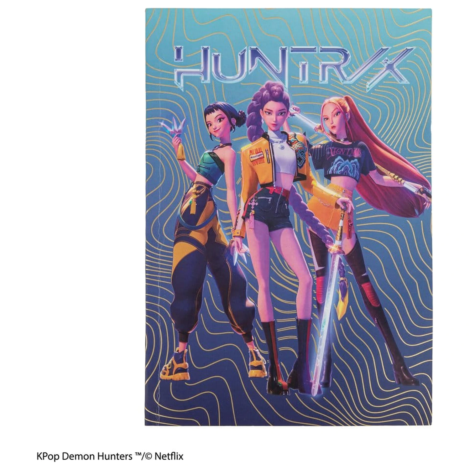 KPop Demon Hunters bilježnica HUNTR/X fotografija proizvoda