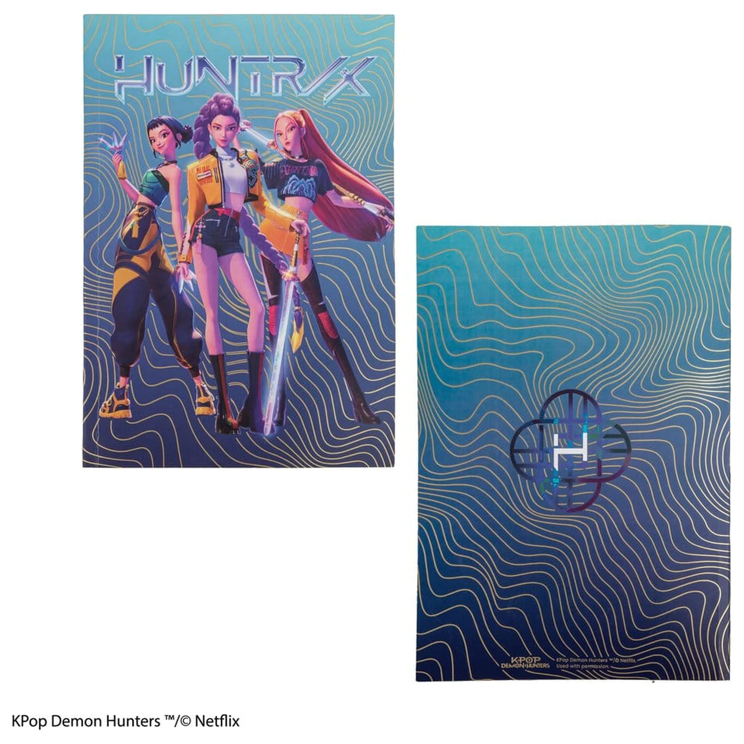 KPop Demon Hunters bilježnica HUNTR/X fotografija proizvoda