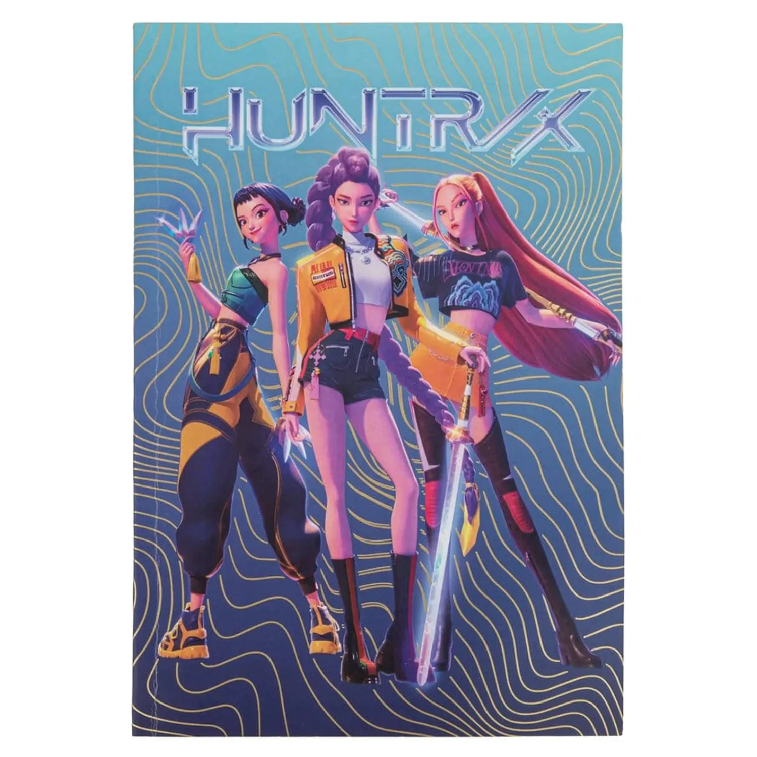 KPop Demon Hunters bilježnica HUNTR/X fotografija proizvoda