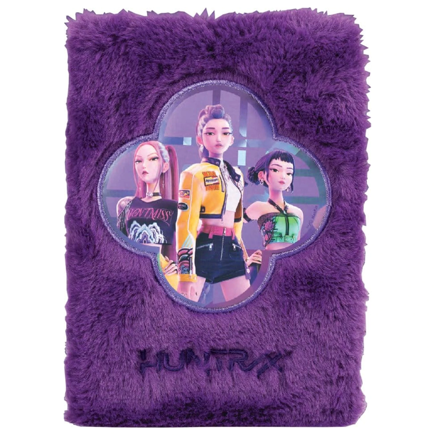 KPop Demon Hunters A5 bilježnica Huntr/x plišana igračka fotografija proizvoda