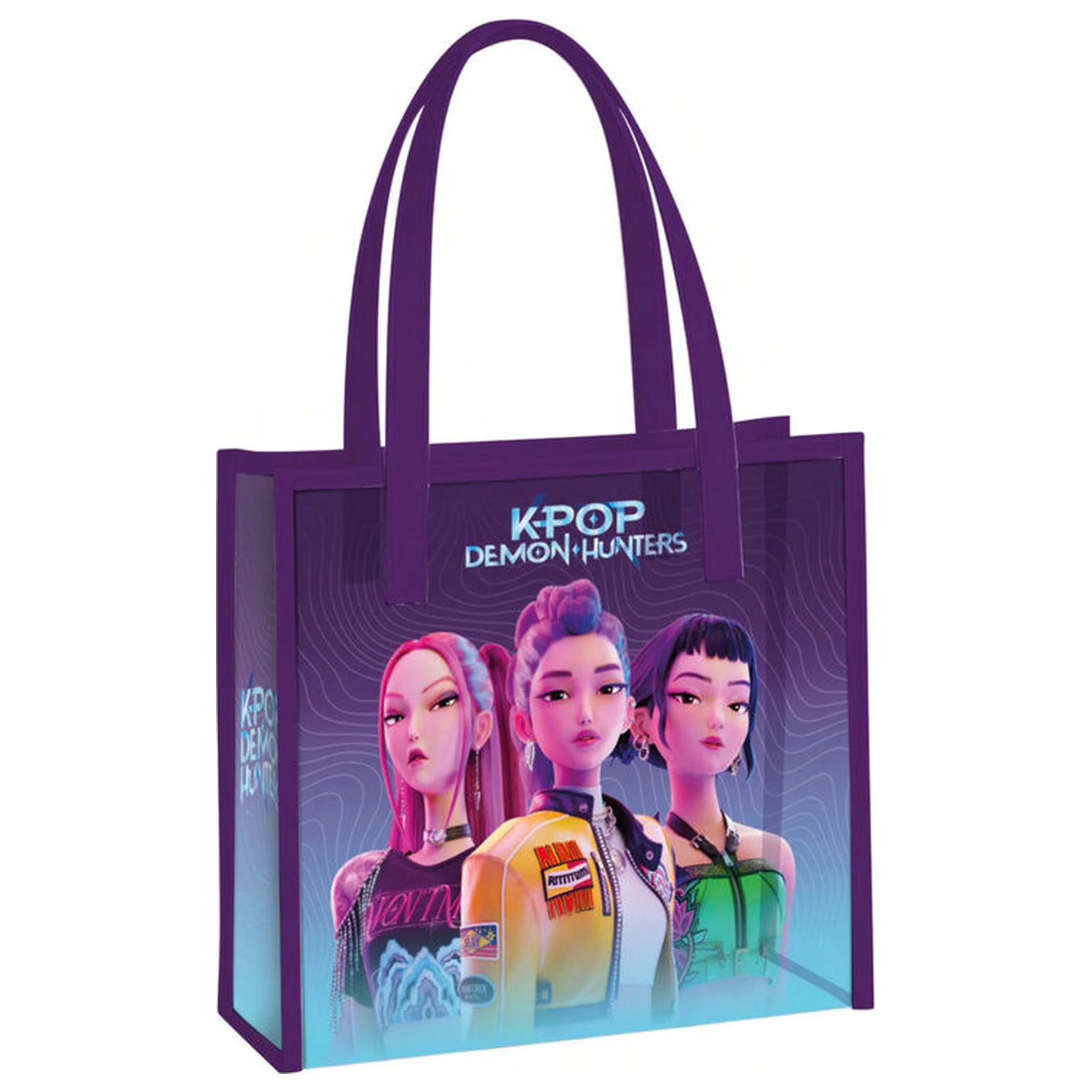 KPop Demon Hunters Huntrix torba za kupovinu fotografija proizvoda