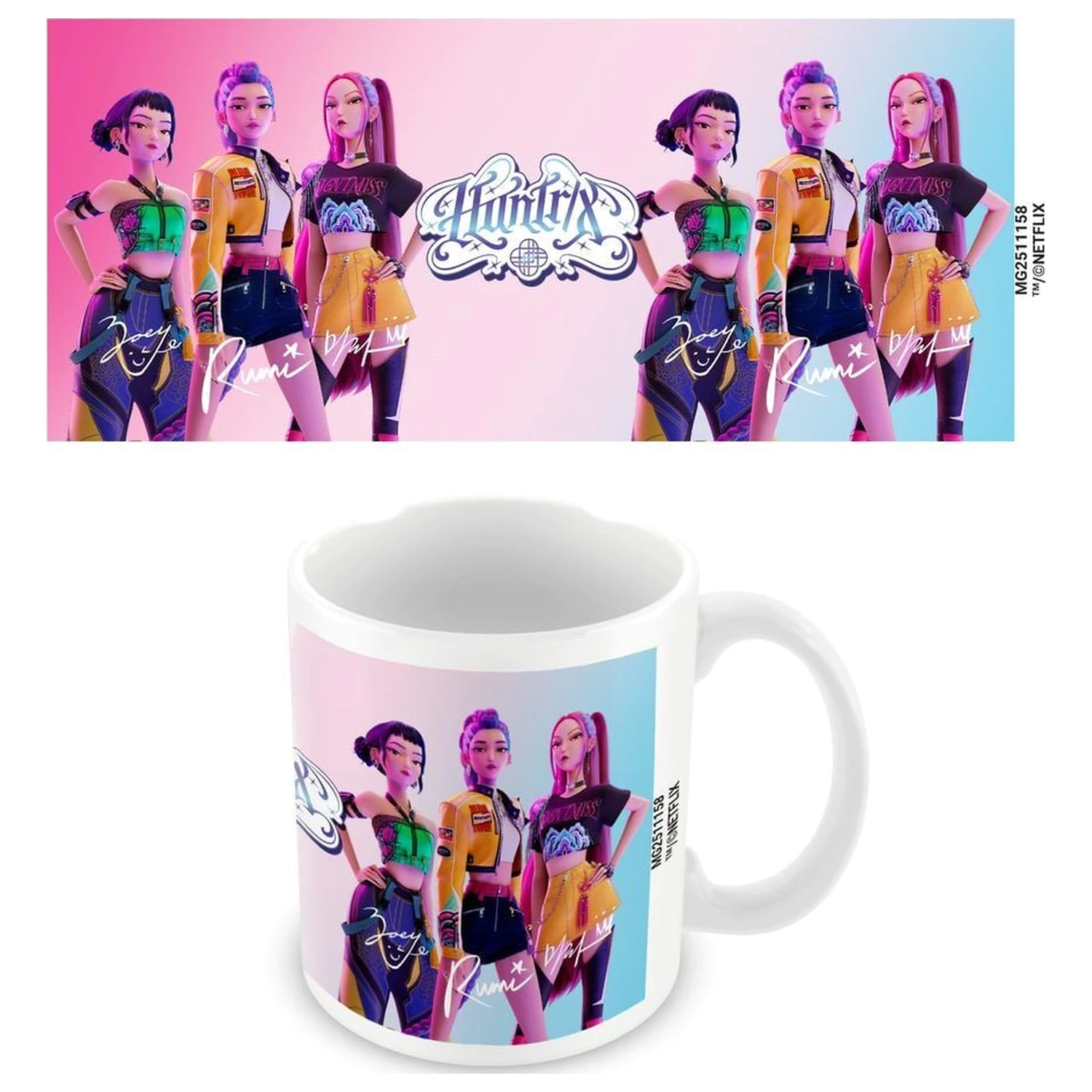 Kpop Demon Hunters Huntrix šalica 325 ml fotografija proizvoda