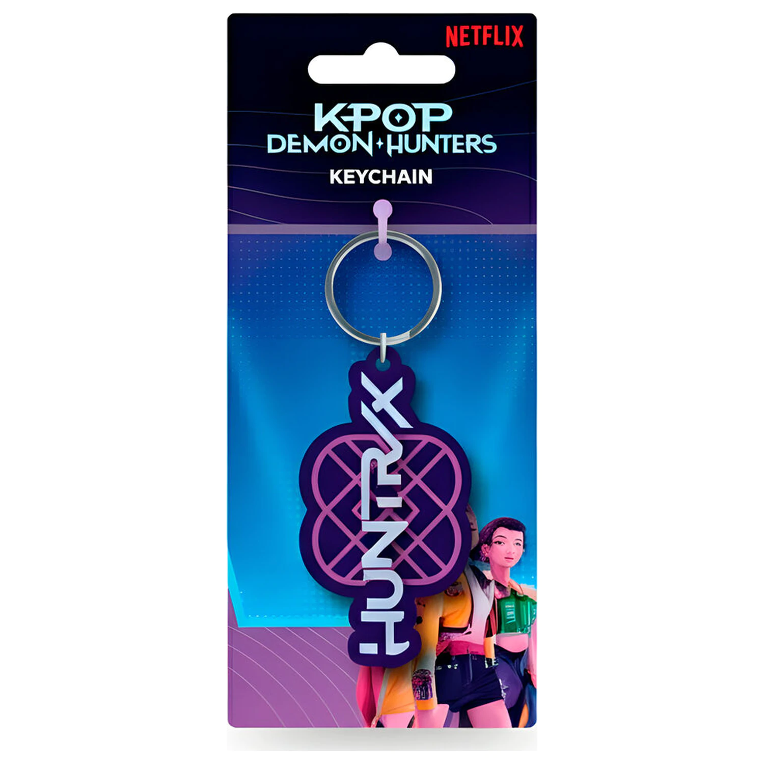 KPop Demon Hunters Huntrix Logo privjesak za ključeve fotografija proizvoda