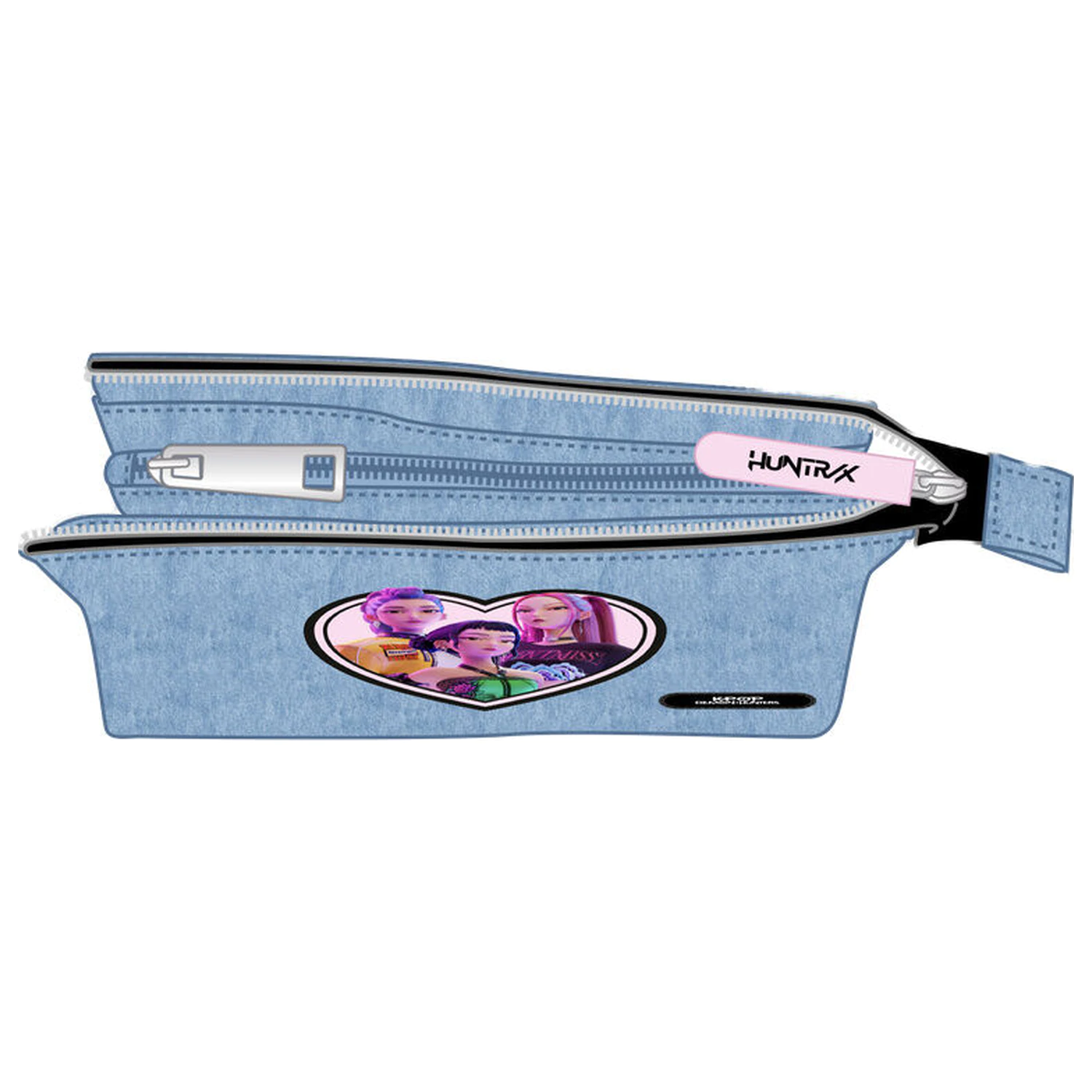 Kpop Demon Hunters Huntrix trostruka pernica fotografija proizvoda