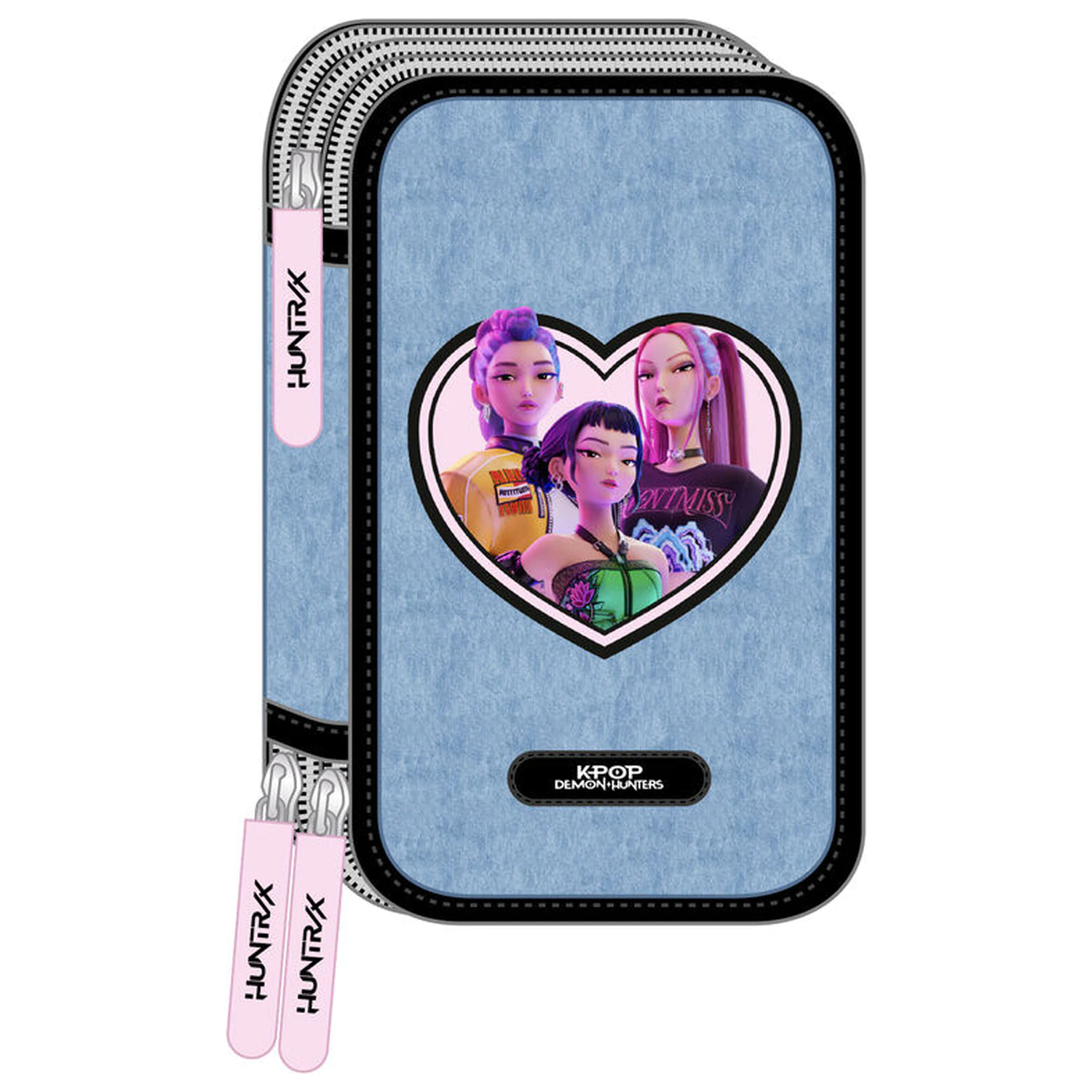 Kpop Demon Hunters Huntrix trostruka pernica 37 komada fotografija proizvoda