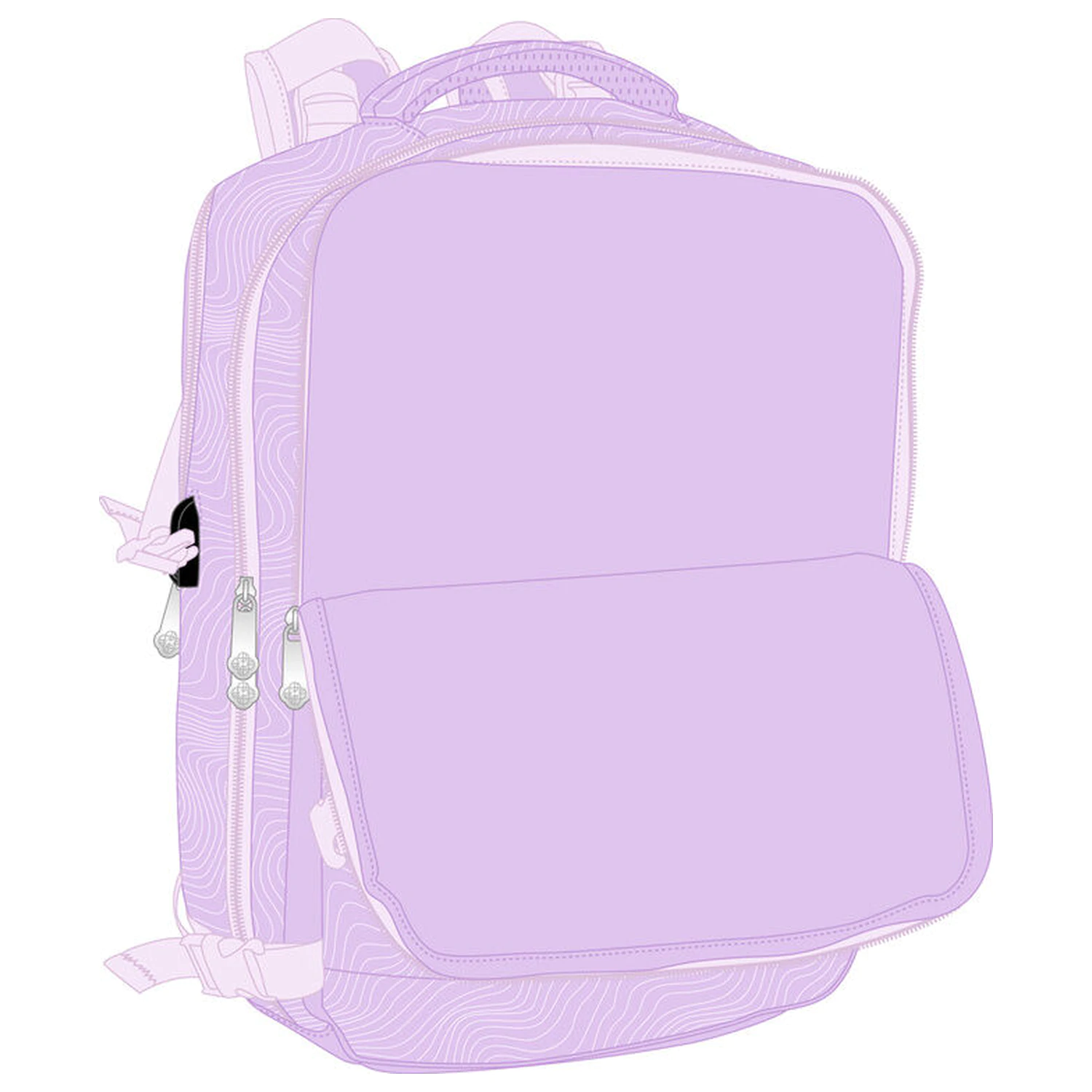 Demon Hunters Kpop Iconic Cabin putni ruksak 44 cm fotografija proizvoda