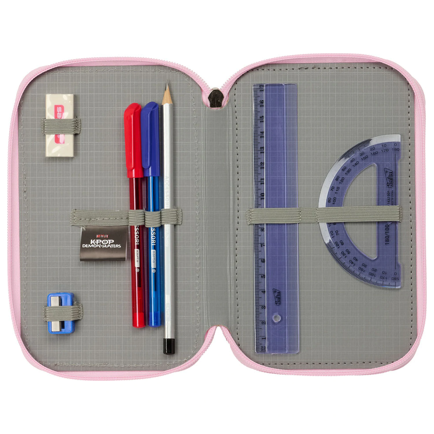 Kpop Demon Hunters Iconic trostruka pernica 37 komada fotografija proizvoda