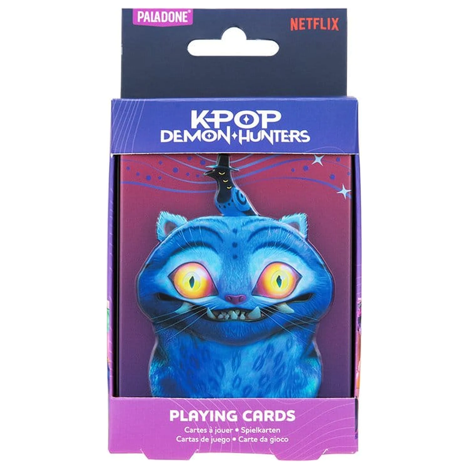 KPop Demon Hunters igraće karte u limenoj kutiji fotografija proizvoda