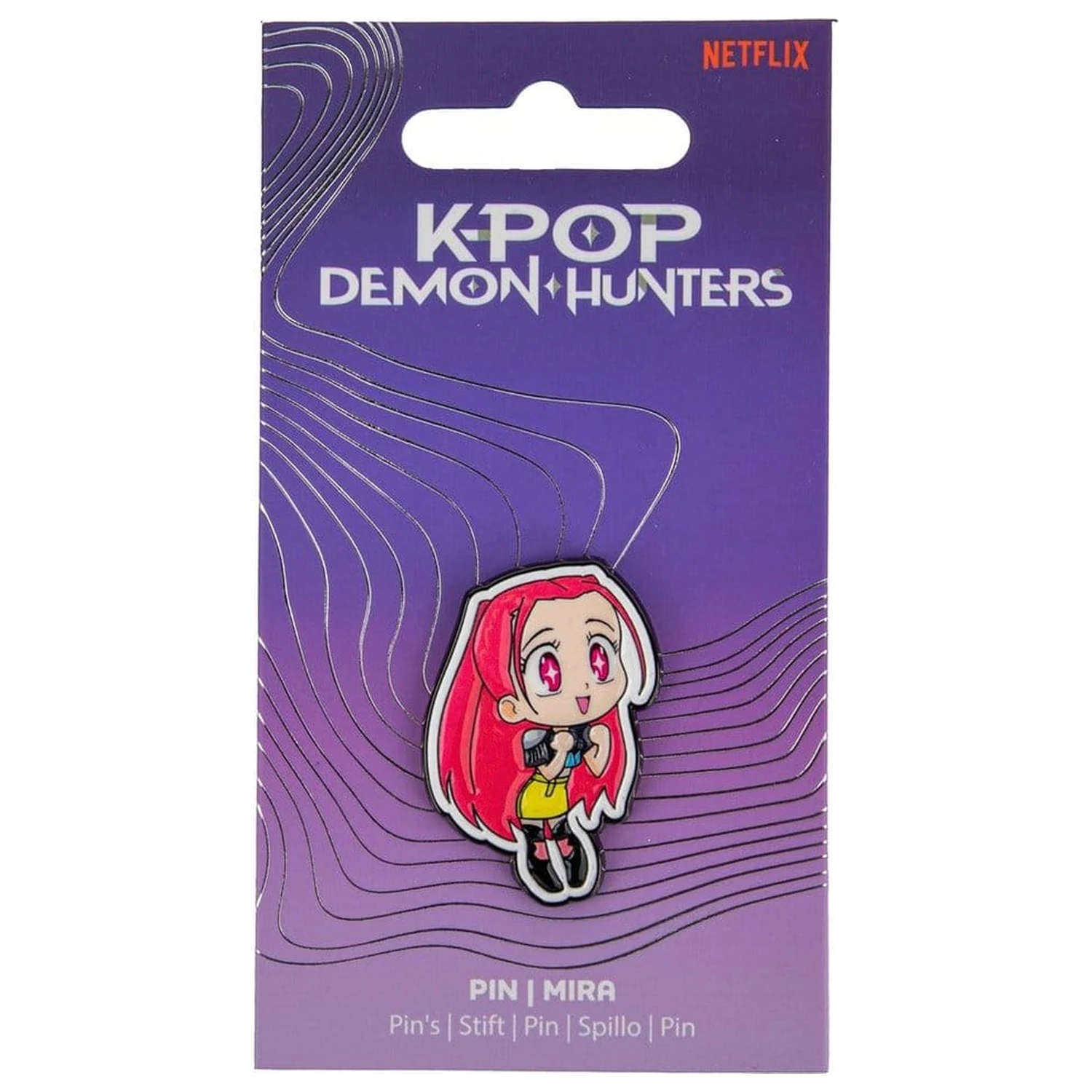 KPop Demon Hunters Mira značka fotografija proizvoda