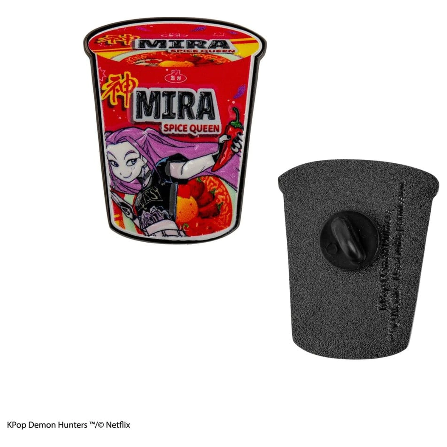 KPop Demon Hunters Pin Mira Spice Queen rezanci fotografija proizvoda
