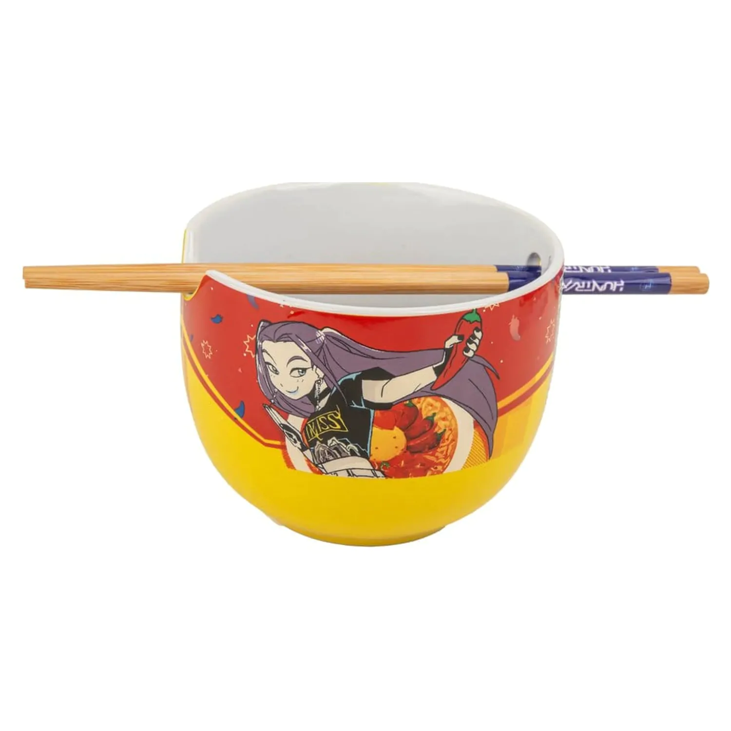 KPop Demon Hunters zdjelica za ramen sa štapićima Mira Spice Queen fotografija proizvoda