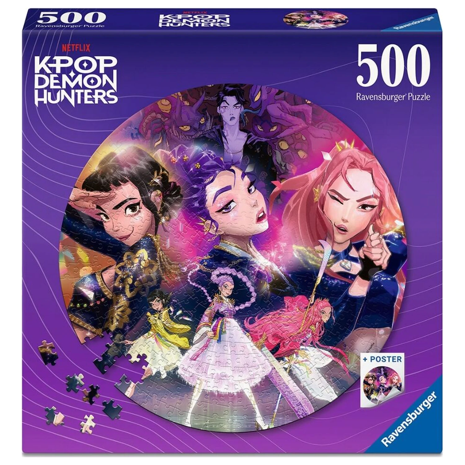 Kpop Demon Hunters puzzle 500 komada fotografija proizvoda
