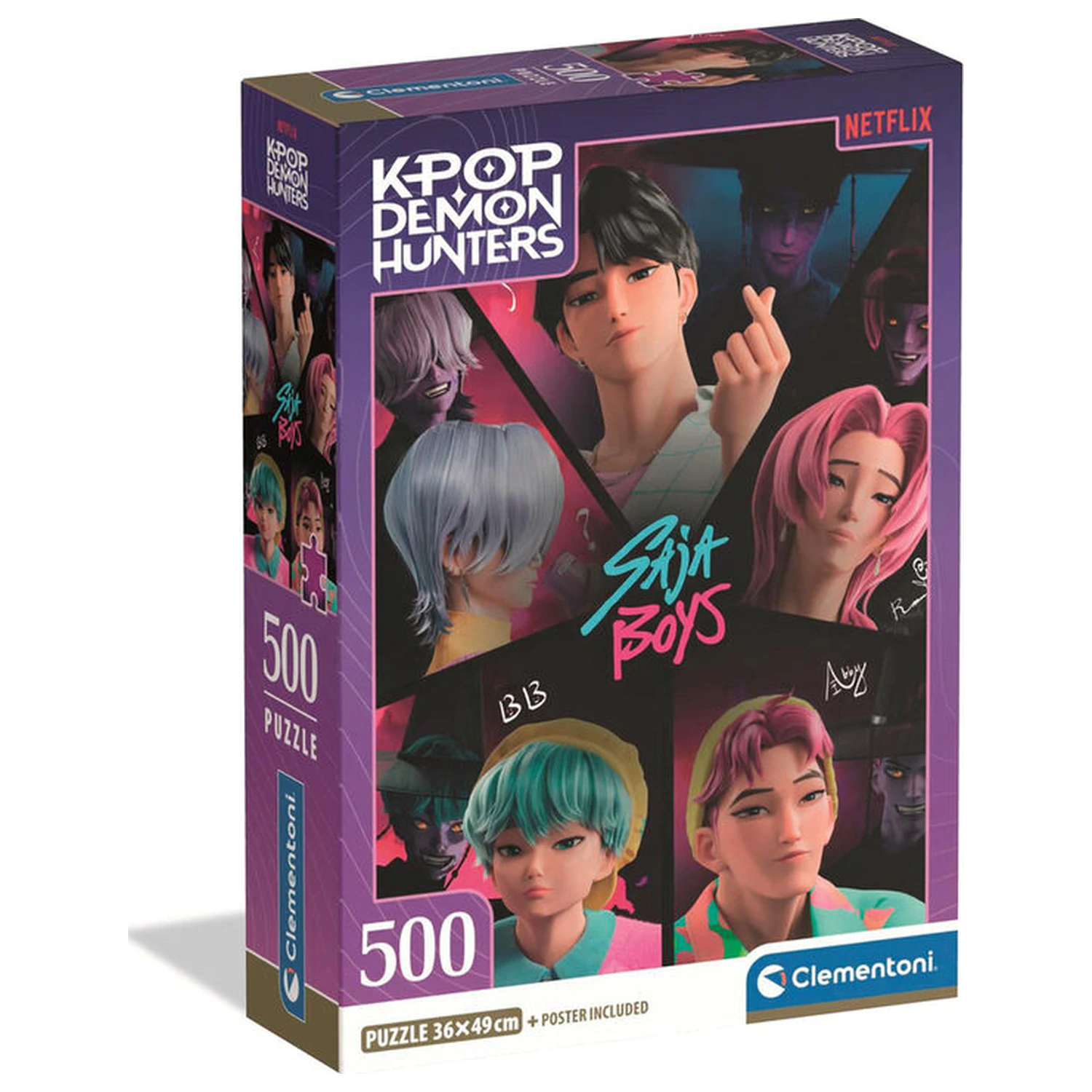 Kpop Demon Hunters puzzle 500 komada fotografija proizvoda