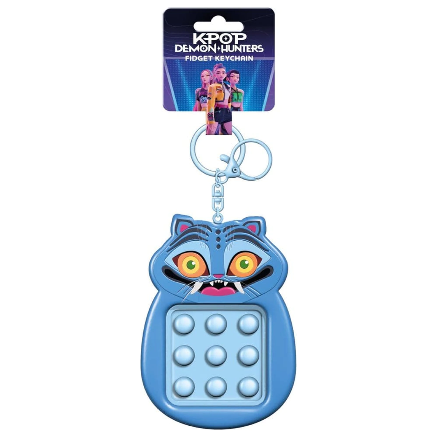 KPop Demon Hunters PVC privjesak za ključeve s fidget funkcijom Derpy fotografija proizvoda