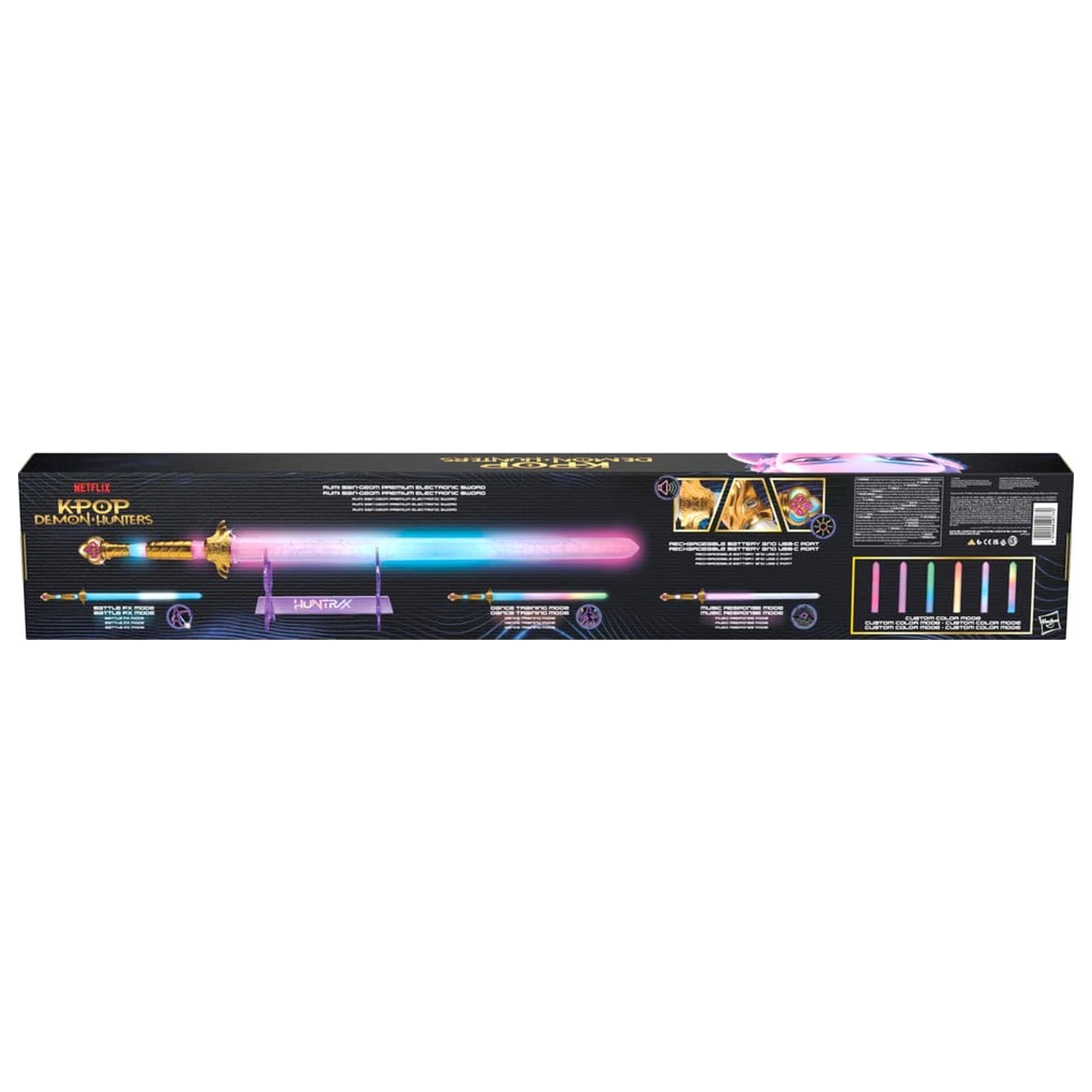KPop Demon Hunters Rumi Sain-Geom Premium elektronski mač fotografija proizvoda