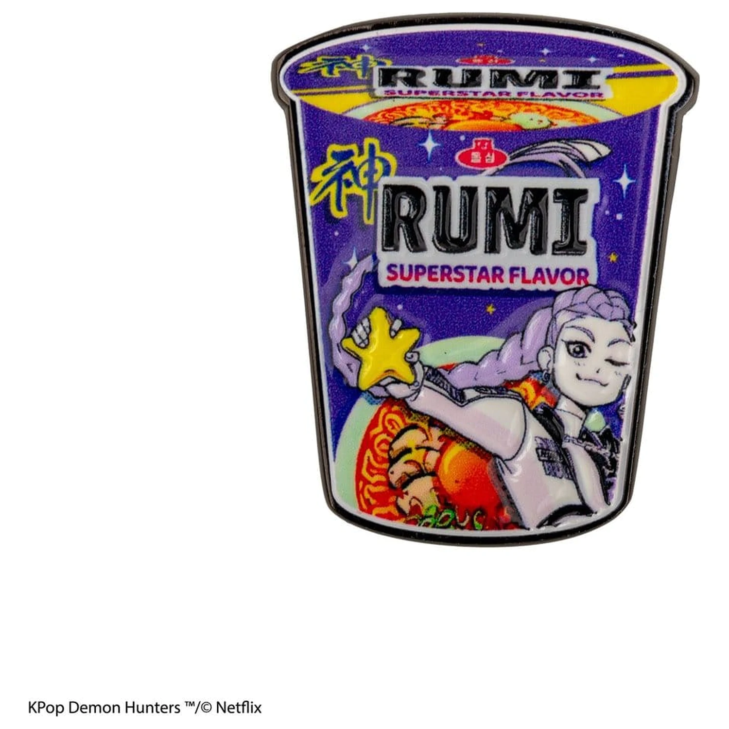 KPop Demon Hunters Pin Rumi Superstar Flavor instant rezanci fotografija proizvoda