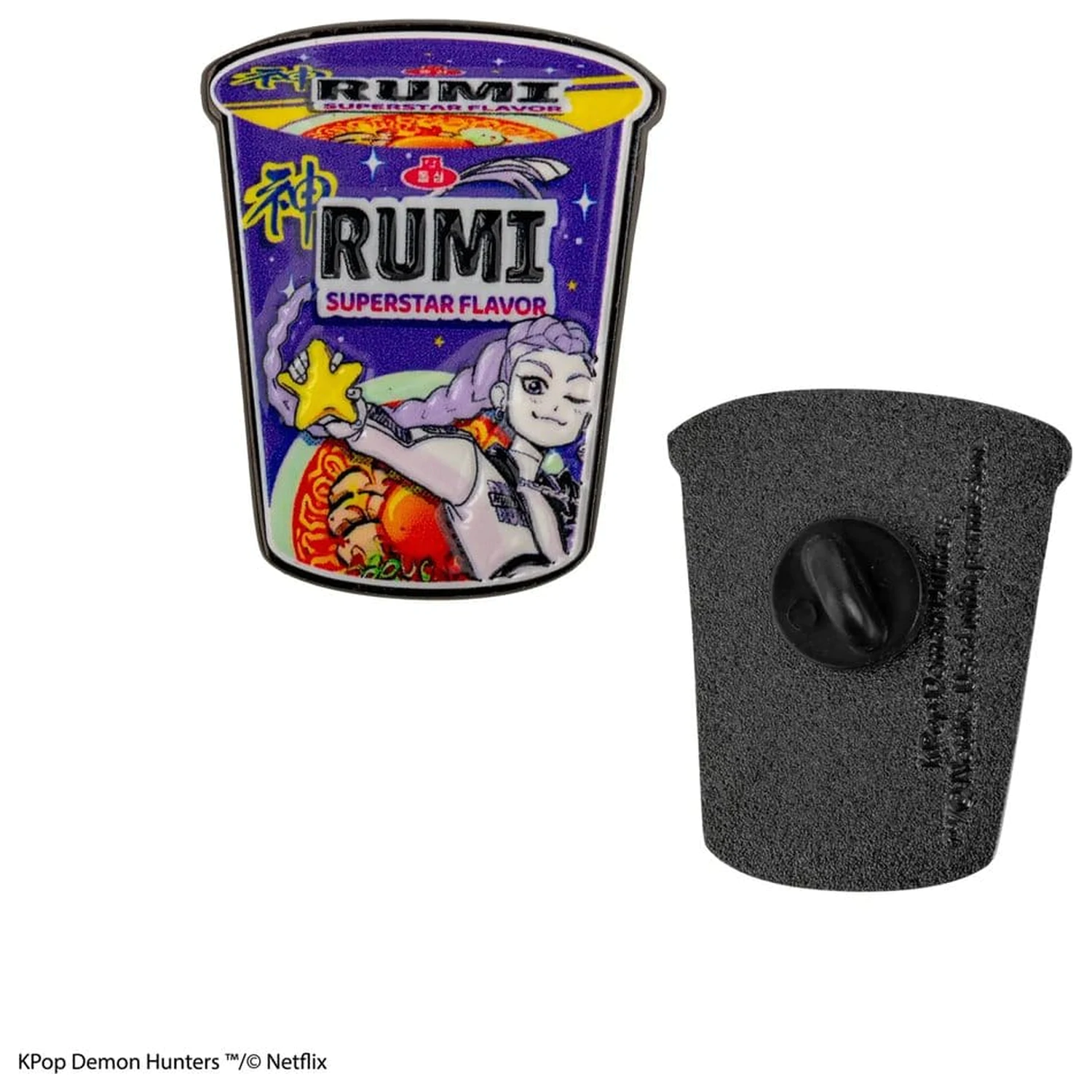 KPop Demon Hunters Pin Rumi Superstar Flavor instant rezanci fotografija proizvoda