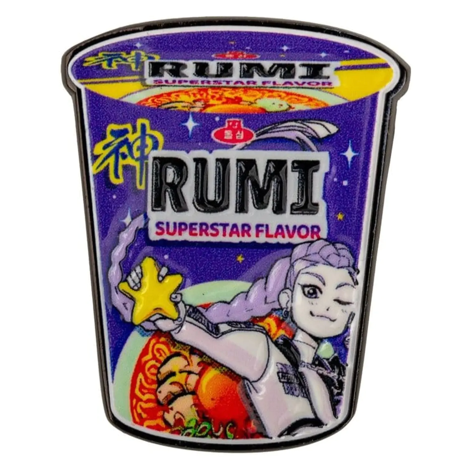 KPop Demon Hunters Pin Rumi Superstar Flavor instant rezanci fotografija proizvoda