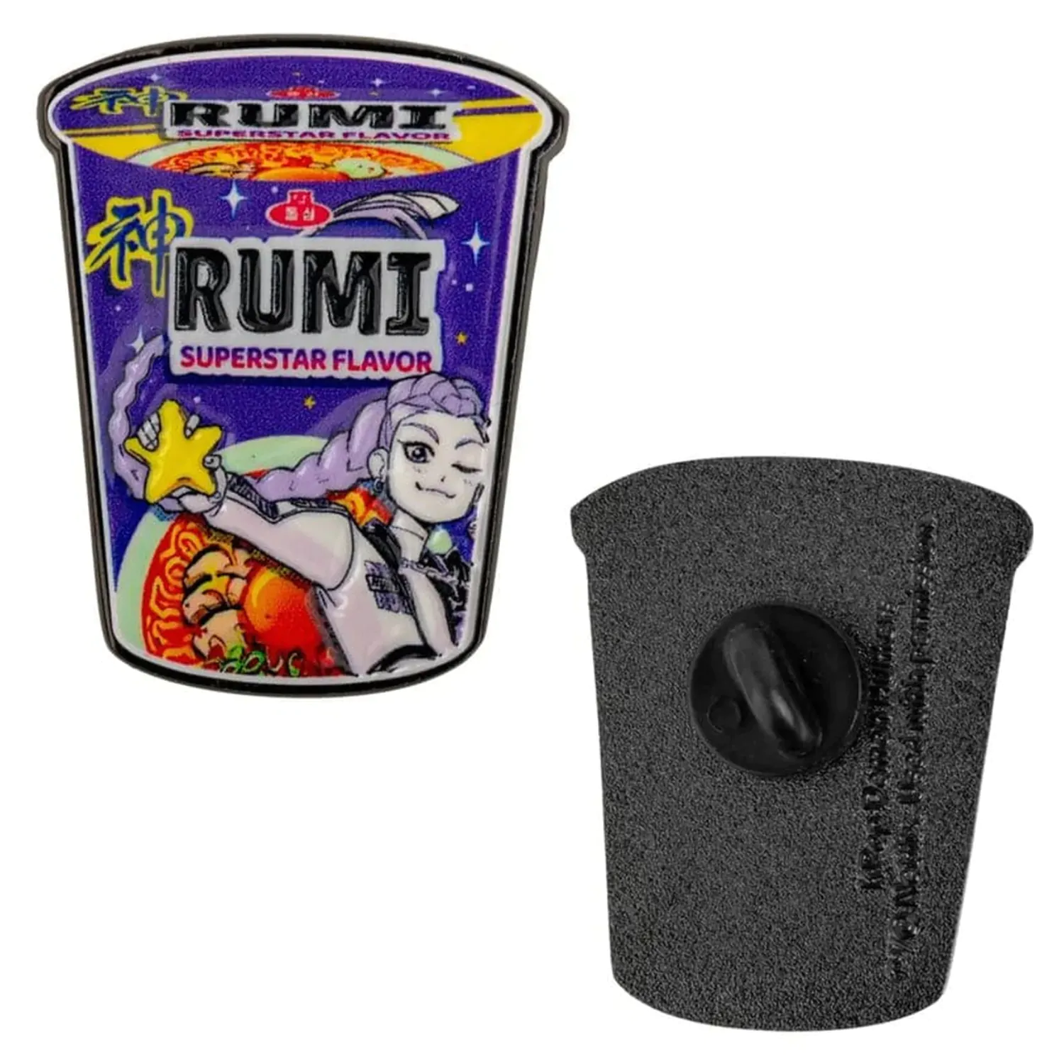 KPop Demon Hunters Pin Rumi Superstar Flavor instant rezanci fotografija proizvoda