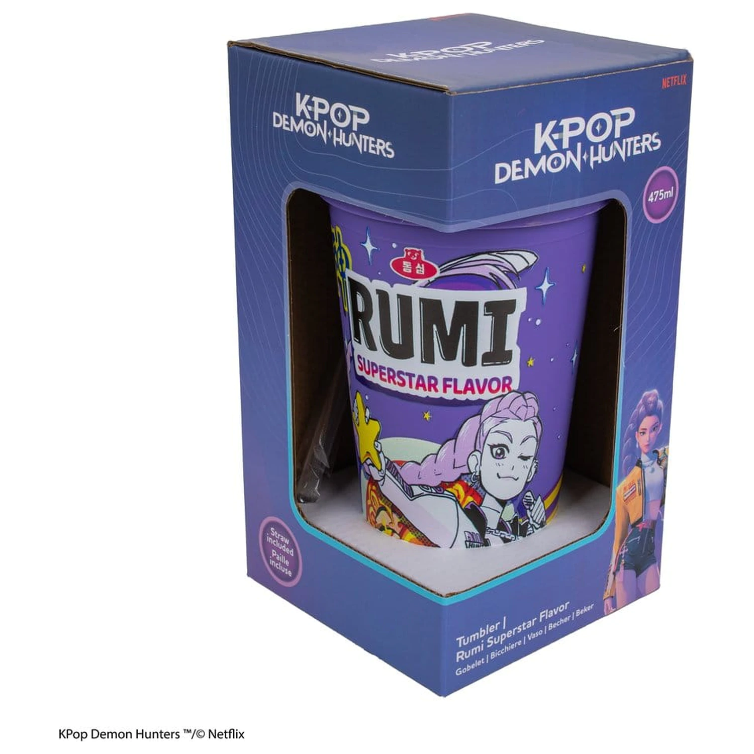 KPop Demon Hunters Tumbler Rumi Superstar okus fotografija proizvoda