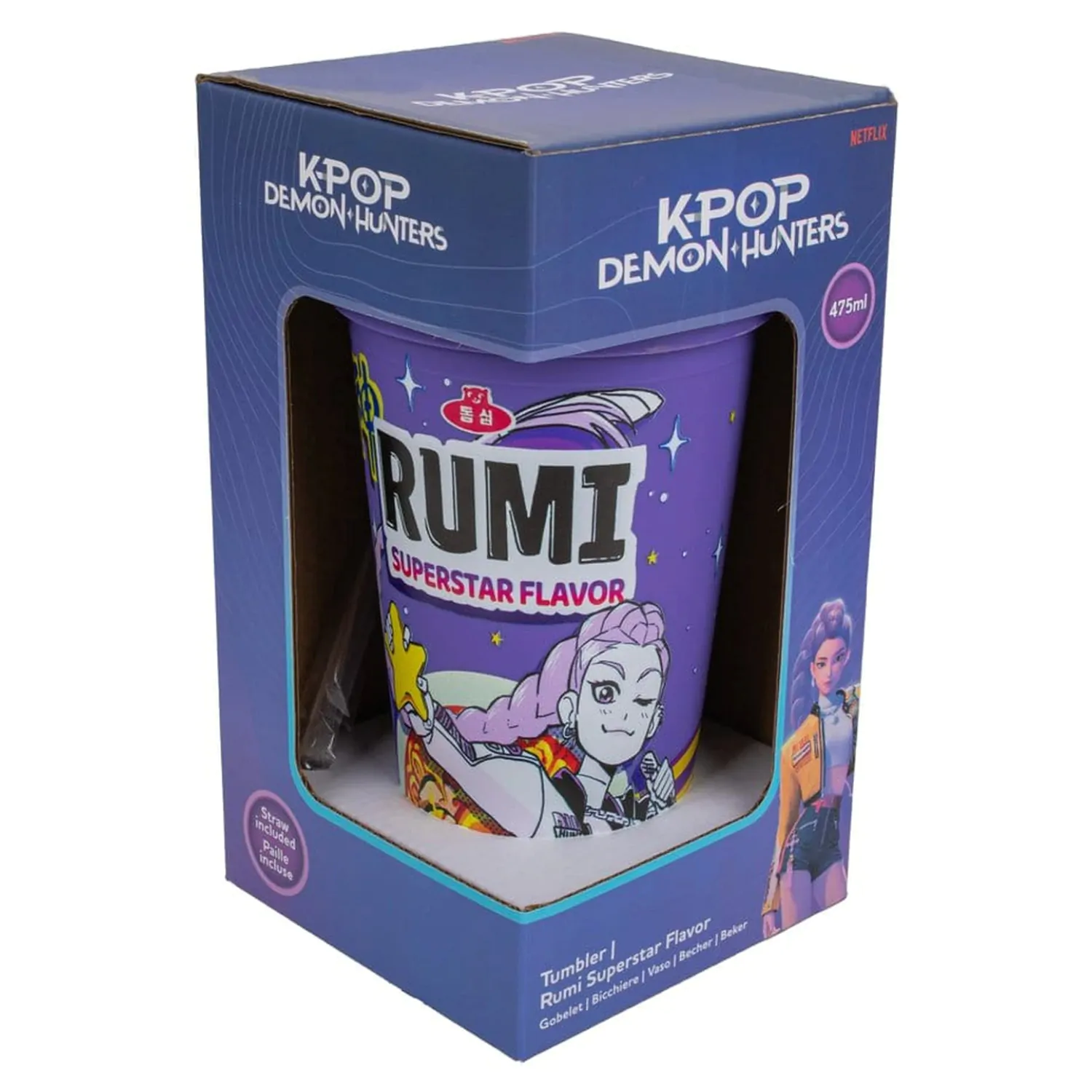 KPop Demon Hunters Tumbler Rumi Superstar okus fotografija proizvoda