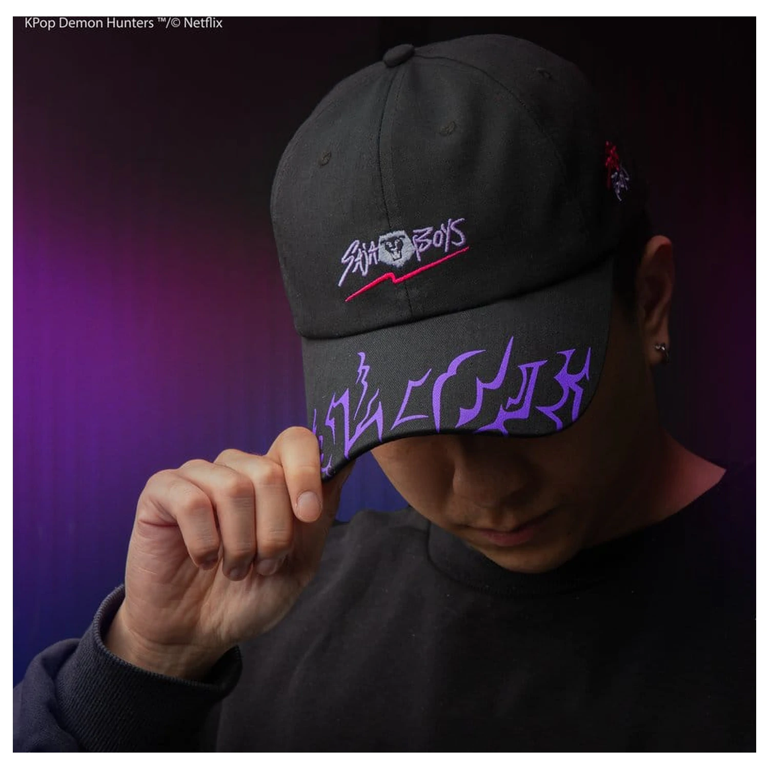 KPop Demon Hunters baseball kapa Saja boys fotografija proizvoda