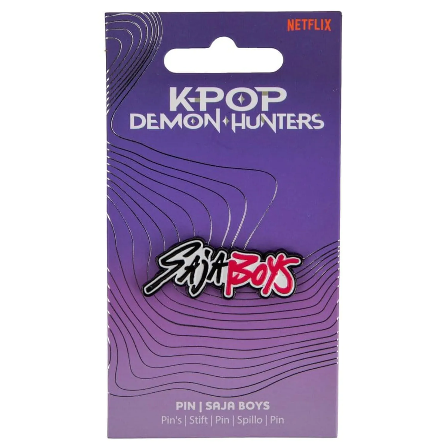 KPop Demon Hunters Bedž Saja Boys fotografija proizvoda