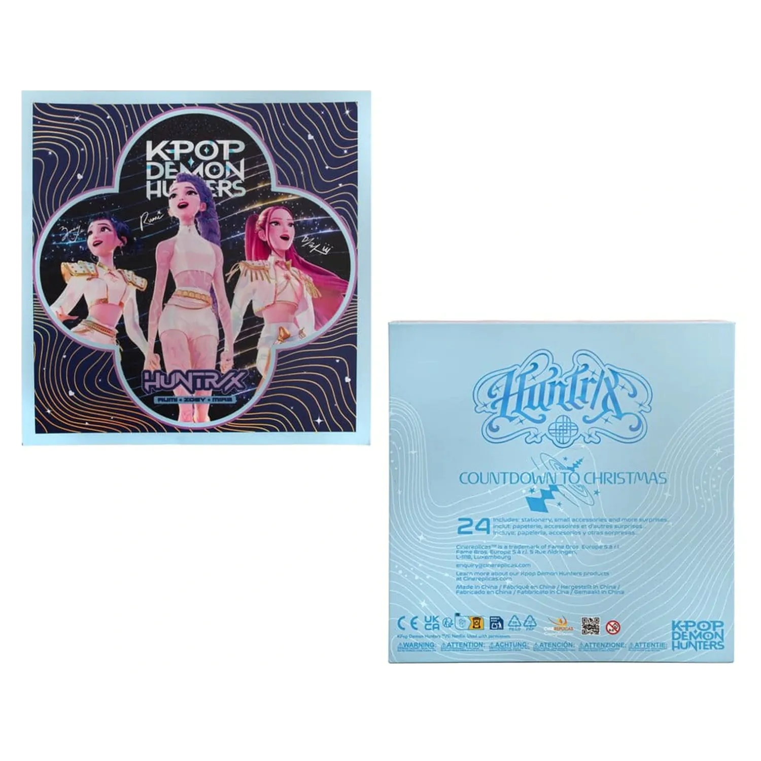 KPop Demon Hunters scenski adventski kalendar 2026 fotografija proizvoda