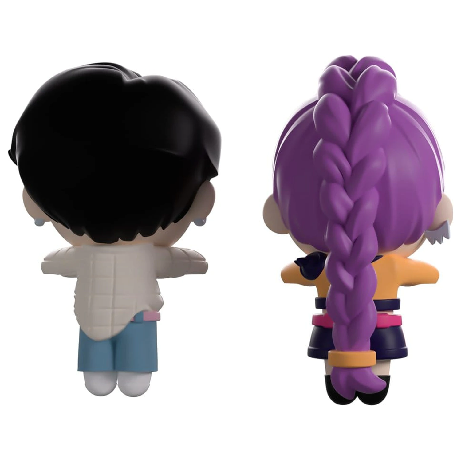 KPop Demon Hunters Monitor Buddiez vinilne figure Jinu & Rumi 6 cm fotografija proizvoda