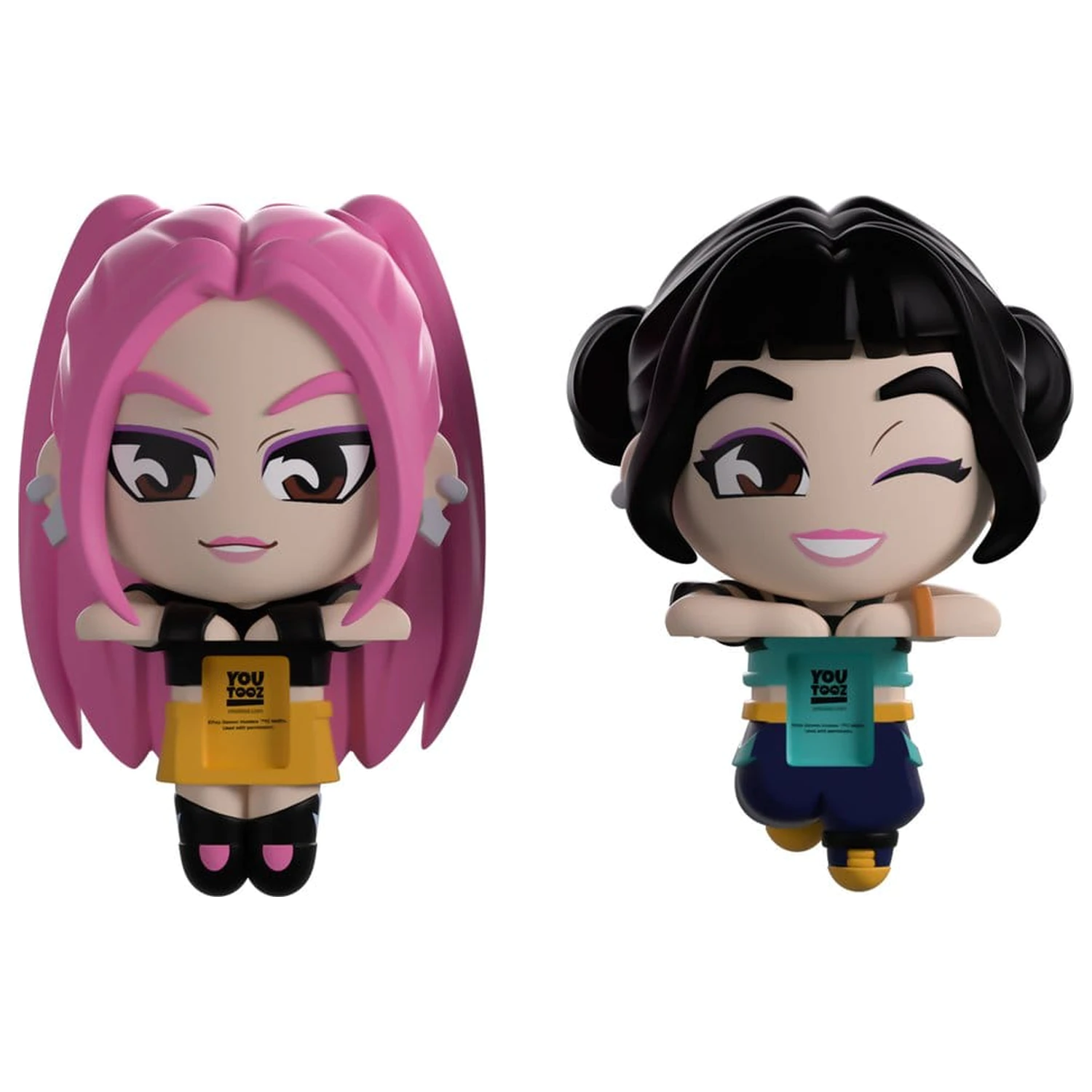KPop Demon Hunters Vinyl figure Mira & Zoey Monitor Buddiez 6 cm fotografija proizvoda