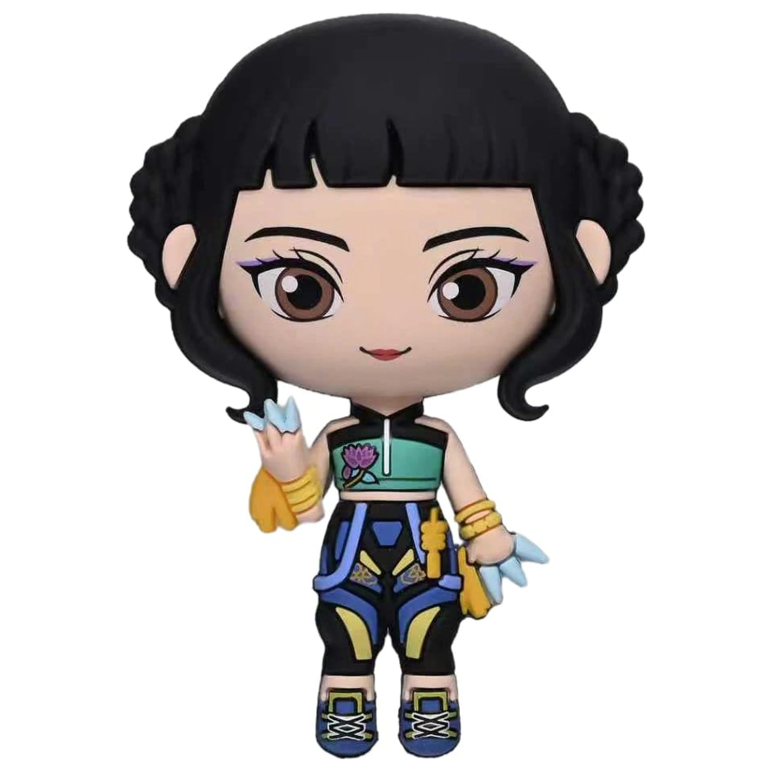 KPop Demon Hunters 3D pjenasti magnet Zoey fotografija proizvoda