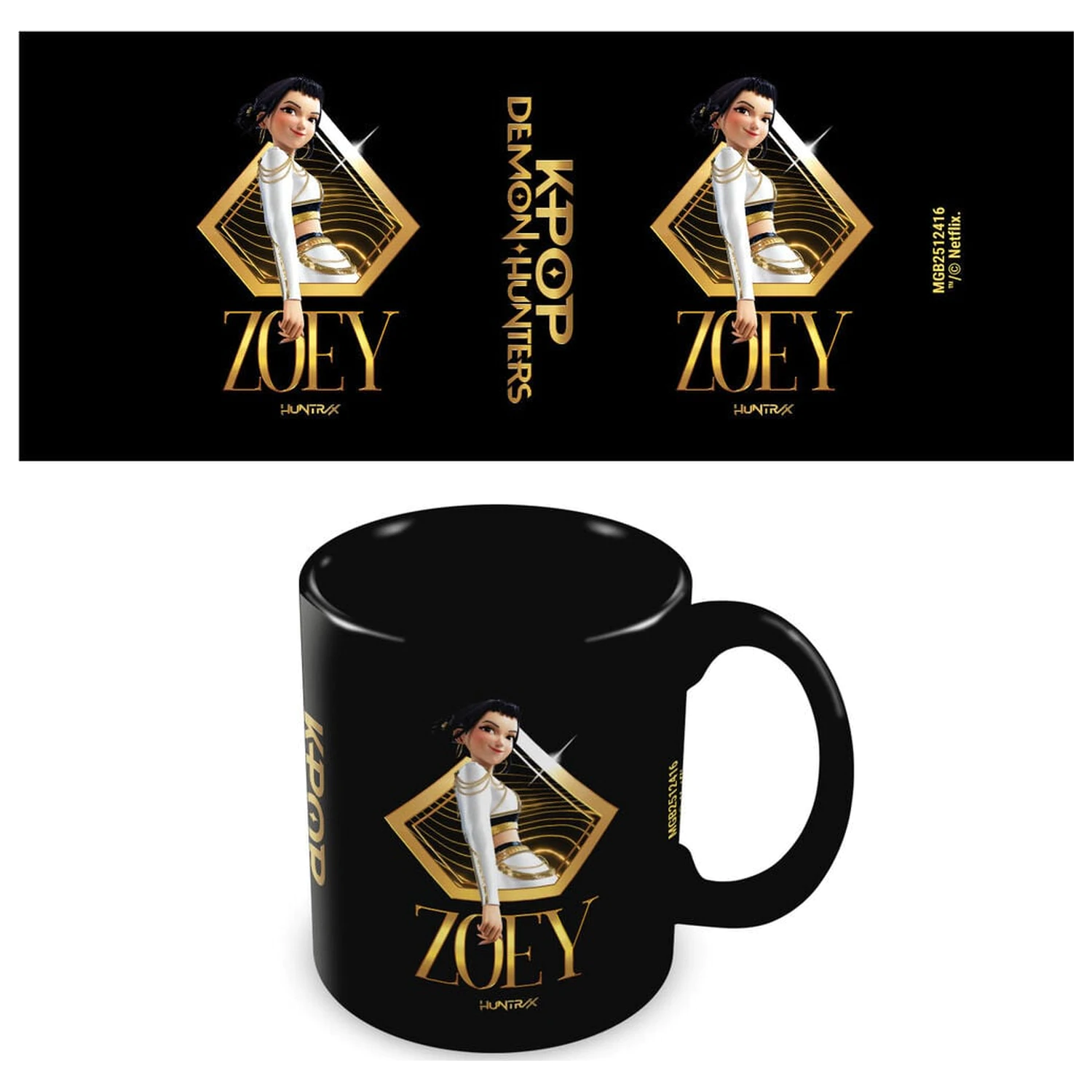 Kpop Demon Hunters Zoey šalica 325 ml fotografija proizvoda