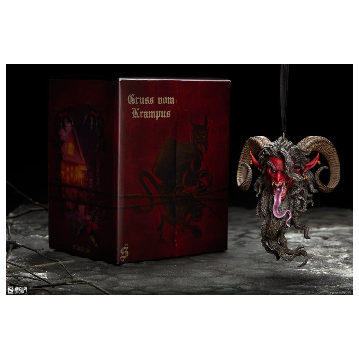 Ukras Krampus Der Krampus (Deadly Red) 17 cm fotografija proizvoda